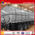 Bitumen Tanker Trailer Asphalt Heating Tank with Volume Optional